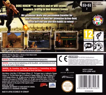 Duke Nukem - Critical Mass (USA) (En,Fr,De,Es,It) box cover back